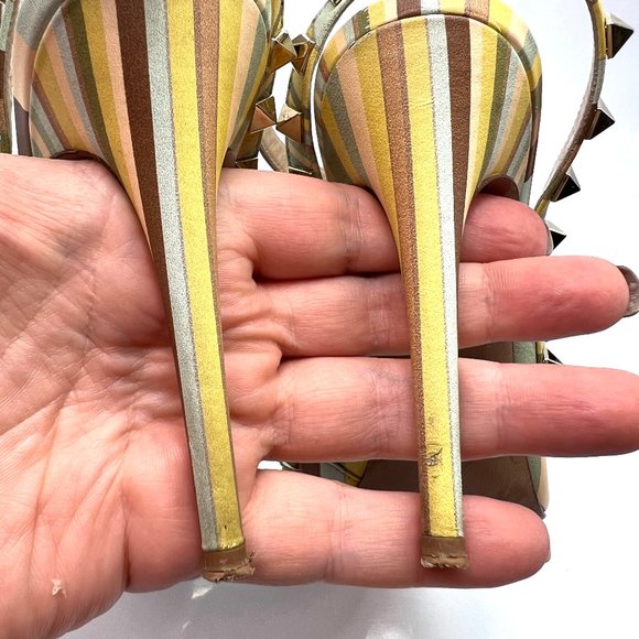 🌷❤️🔥SPRING SALE 🔥 FINAL PRICE🌷💥Valentino Garavani Rockstud Heels 36 - Picture 2 of 12